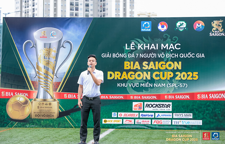 Giải bóng đá 7 người VĐQG Bia Saigon Dragon Cup 2025 khu vực miền Nam khởi tranh - Ảnh 1