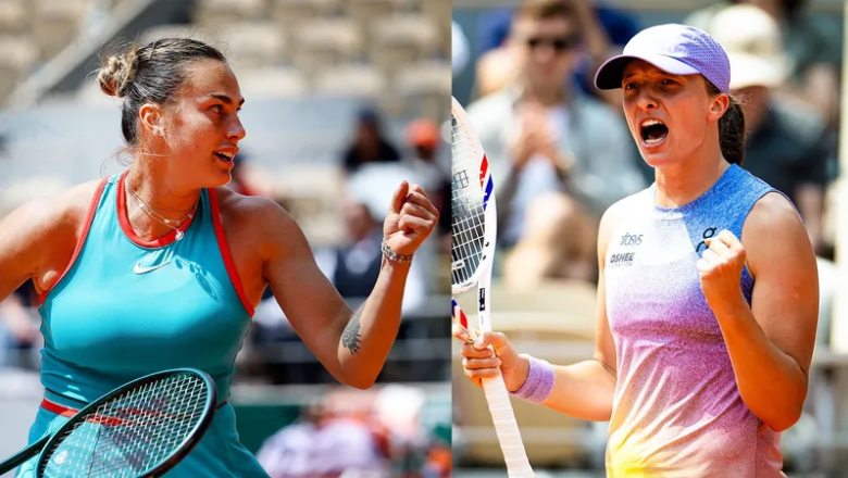 Lịch thi đấu tennis ngày 5/6: Bán kết Roland Garros - Sabalenka đấu Swiatek - Ảnh 1