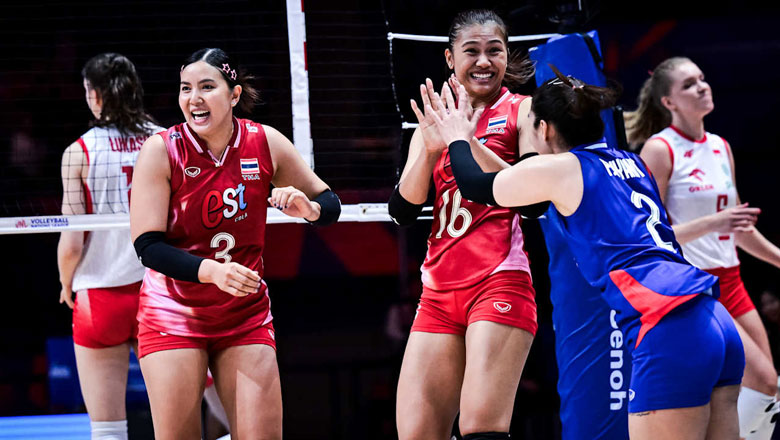 Link xem trực tiếp bóng chuyền nữ Volleyball Nations League 2025: Thái Lan vs Bỉ, 14h00 ngày 5/6 - Ảnh 1