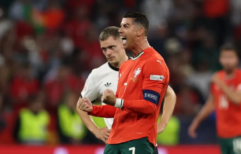 Ronaldo thăng hoa, Bồ Đào Nha vượt ải Đức vào chung kết Nations League - Ảnh 2