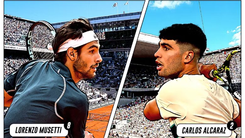 Link xem Bán kết Roland Garros - Alcaraz vs Musetti, 19h30 ngày 6/6 - Ảnh 1