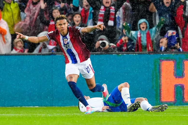 Haaland tỏa sáng, Na Uy nhấn chìm Italia ở vòng loại World Cup 2026 - Ảnh 2