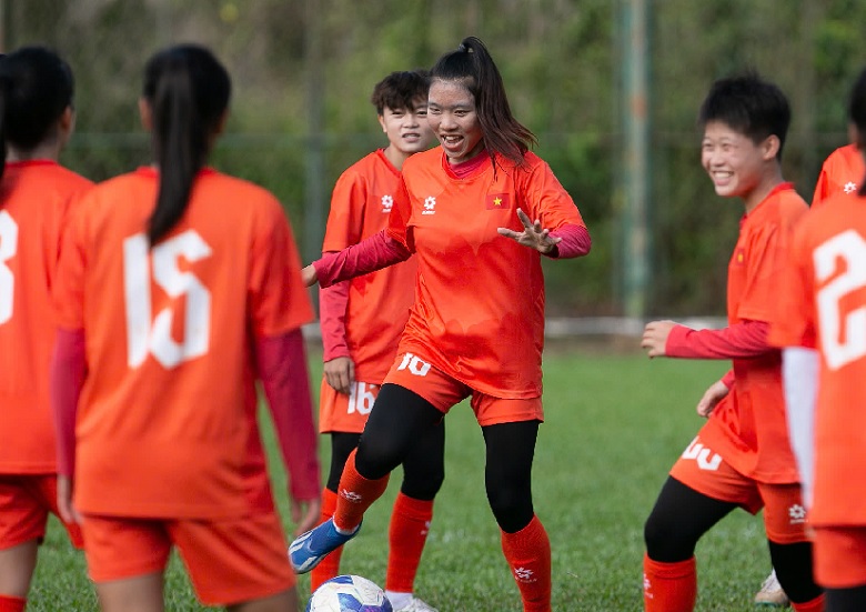 U19 nữ Việt Nam thắng thuyết phục Myanmar ngày ra quân giải Đông Nam Á 2025 - Ảnh 2