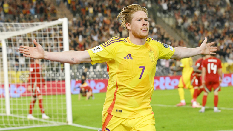 De Bruyne ghi bàn phút chót, tuyển Bỉ thắp lên hy vọng đi World Cup - Ảnh 2