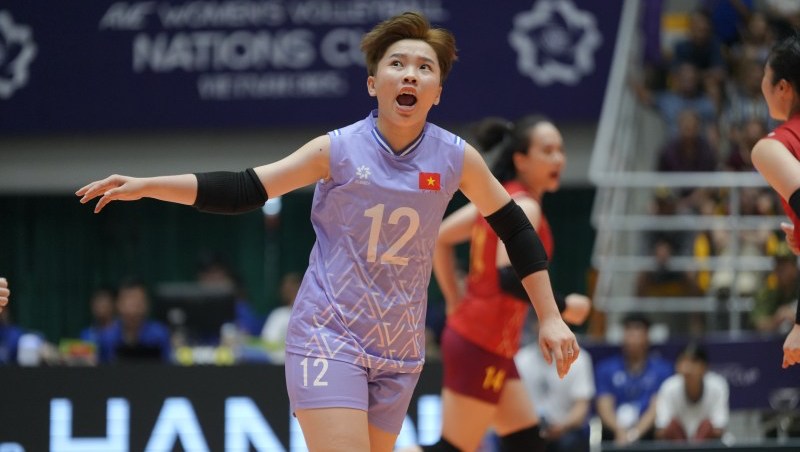 Tuyển bóng chuyền nữ Việt Nam vào chung kết AVC Nations Cup 2025 với phong độ huỷ diệt - Ảnh 1