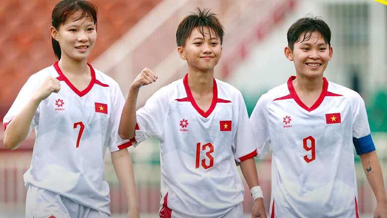 Vùi dập Lào 8-0, U19 nữ Việt Nam vào bán kết Đông Nam Á với thành tích tốt nhất giải - Ảnh 2