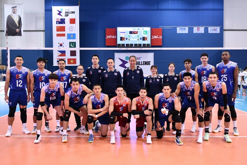 Danh sách tuyển bóng chuyền nam Thái Lan dự AVC Nations Cup 2025 - Ảnh 1