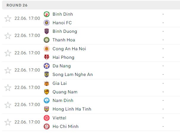 Lịch thi đấu vòng 26 V.League 2025: Tâm điểm ở Quy Nhơn - Ảnh 1