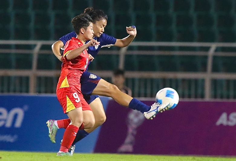 U19 nữ Việt Nam gục ngã trước Thái Lan, lỡ hẹn ngôi vương Đông Nam Á - Ảnh 4