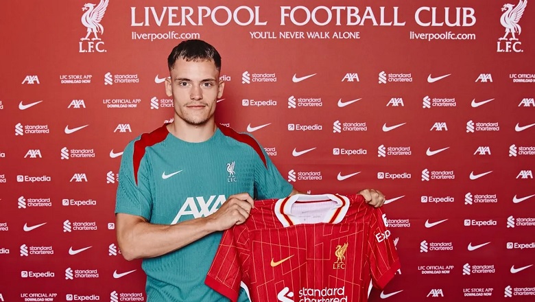 Liverpool công bố tân binh đắt giá nhất lịch sử Ngoại hạng Anh - Ảnh 1
