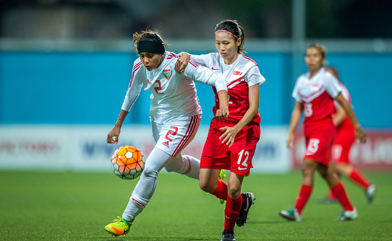ĐT nữ UAE đến Việt Nam, mang theo cầu thủ nhập tịch đá vòng loại Asian Cup 2026 - Ảnh 3