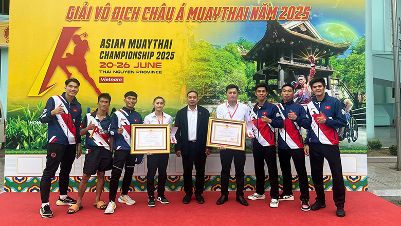 Việt Nam đứng nhất toàn đoàn giải vô địch Muay châu Á 2025 - Ảnh 1