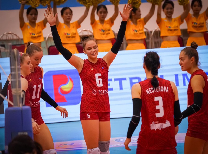 Đội bóng nước Nga nhọc nhằn vượt qua đại diện Thái Lan ở VTV Cup 2025 - Ảnh 1