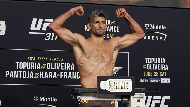 Beneil Dariush ngắt mạch thua tại UFC 317 - Ảnh 1