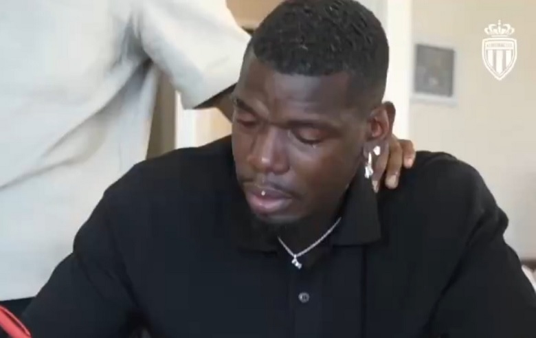 Pogba bật khóc ngày tái xuất, chính thức khoác áo Monaco sau 18 tháng bị treo giò - Ảnh 1