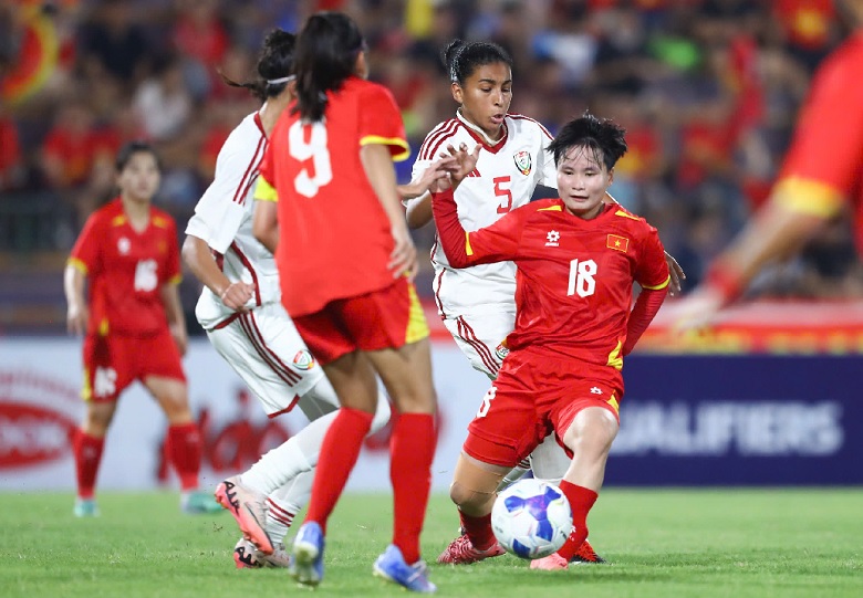 Đè bẹp UAE bằng một set tennis, ĐT nữ Việt Nam tiến sát vé dự VCK Asian Cup 2026 - Ảnh 4