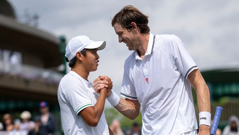 Sao trẻ gốc Việt Learner Tien thua chóng vánh ở vòng 2 Wimbledon 2025 - Ảnh 1