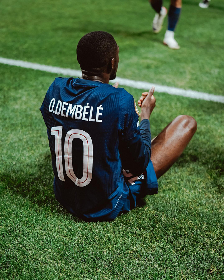 Dembele tri ân Diogo Jota khi ghi bàn tại FIFA Club World Cup 2025 - Ảnh 1