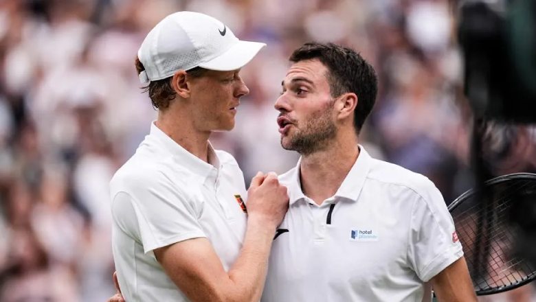 Sinner thắng dễ vòng 3 Wimbledon, phá kỷ lục của Federer - Ảnh 1