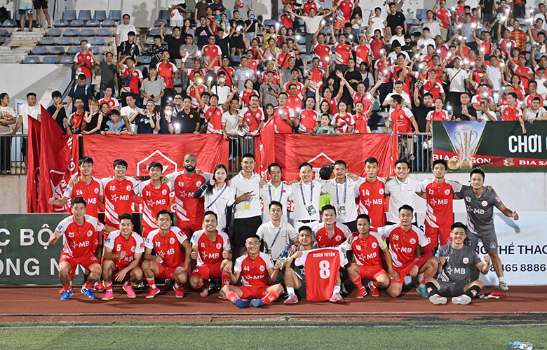 Vòng 10 HPL-S12: Thiên Khôi FC soán ngôi Đại Từ, giành chức vô địch sớm một vòng đấu - Ảnh 2