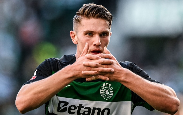 Gyokeres sẵn sàng ‘hy sinh’ 2 triệu euro để khoác áo Arsenal - Ảnh 1