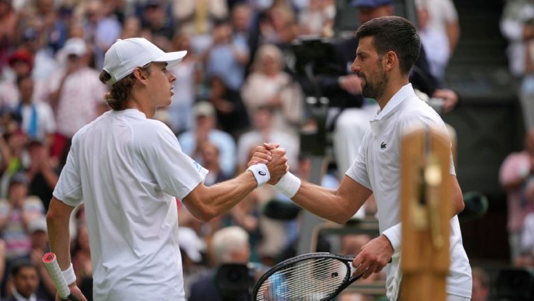 Djokovic ngược dòng bản lĩnh trước De Minaur, giành vé tứ kết Wimbledon - Ảnh 1