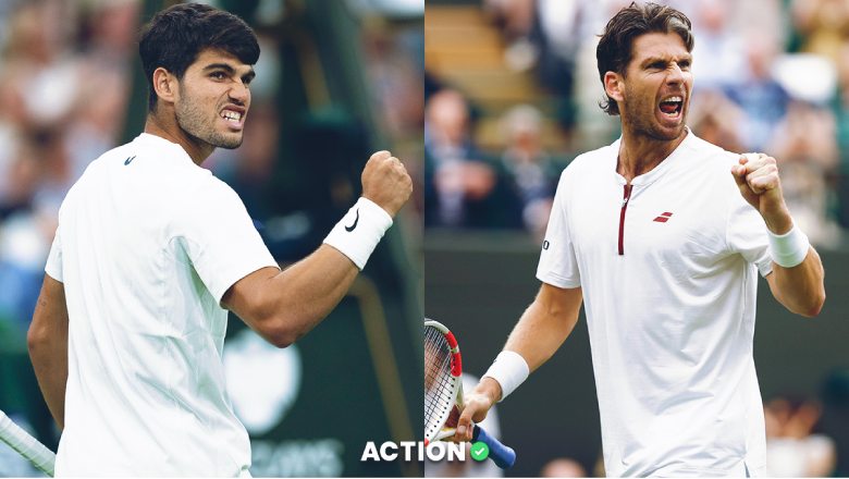 Lịch thi đấu tennis hôm nay 8/7: Tứ kết Wimbledon - Alcaraz đấu Norrie - Ảnh 1