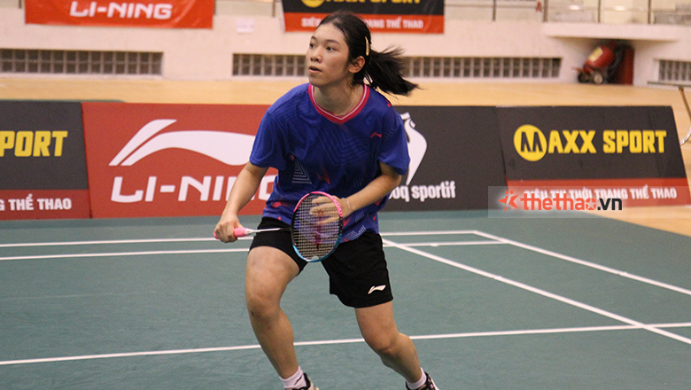 Thu Huyền thắng đại diện chủ nhà, vào top 8 giải cầu lông trẻ Indonesia GP - Ảnh 1