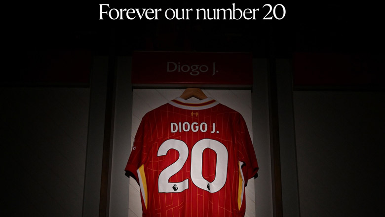 Liverpool chính thức treo vĩnh viễn số áo 20 của Diogo Jota - Ảnh 2