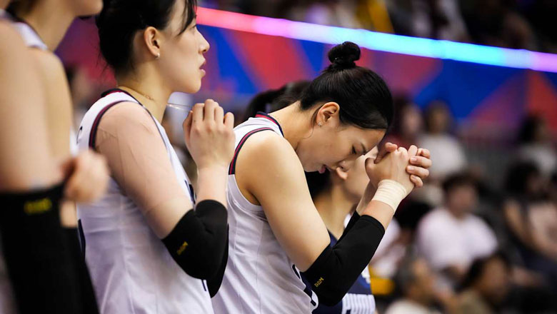 Tuyển bóng chuyền nữ Hàn Quốc đẩy Thái Lan xuống cuối bảng xếp hạng Volleyball Nations League 2025 - Ảnh 1