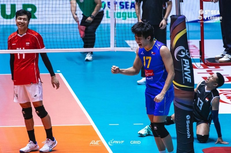 Chủ nhà Philippines thua đậm Indonesia, tay trắng rời giải bóng chuyền SEA V.League 2025 - Ảnh 1