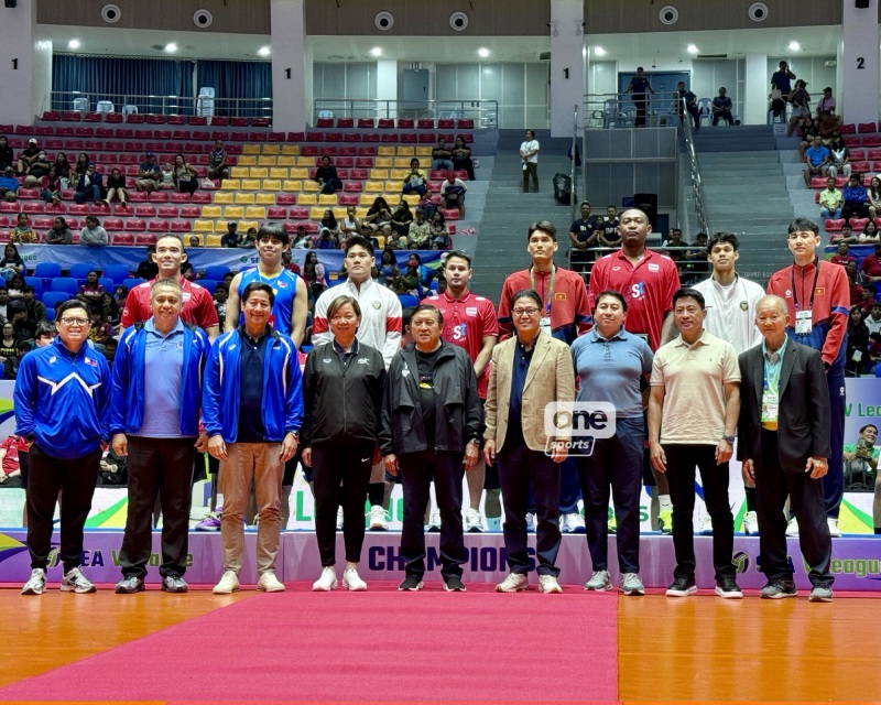 Tuyển bóng chuyền nam Việt Nam ẵm hai giải cá nhân ở SEA V.League 2025 - Ảnh 1