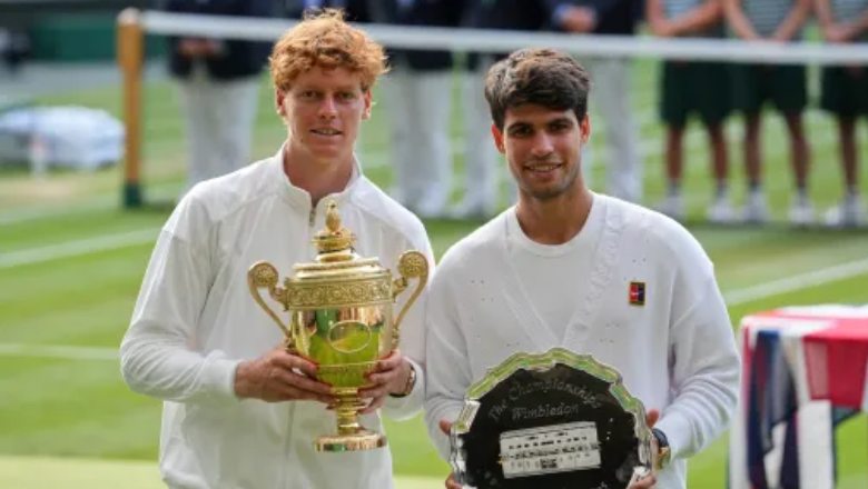 Sinner ngược dòng hạ Alcaraz, lần đầu vô địch Wimbledon - Ảnh 2
