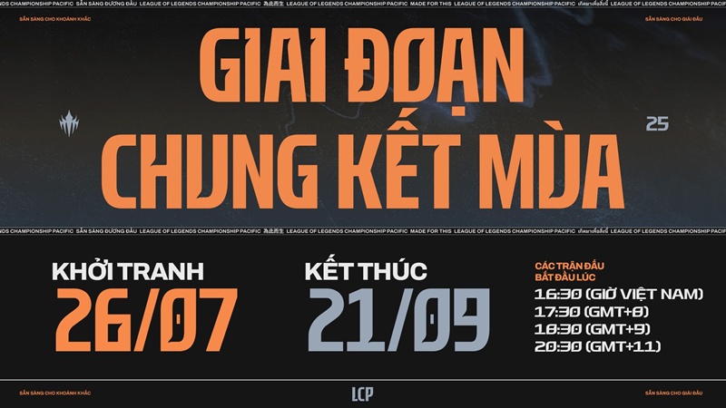 Tất cả thông tin về LCP 2025 Season Finals: Hướng tới ngôi vương - Ảnh 2
