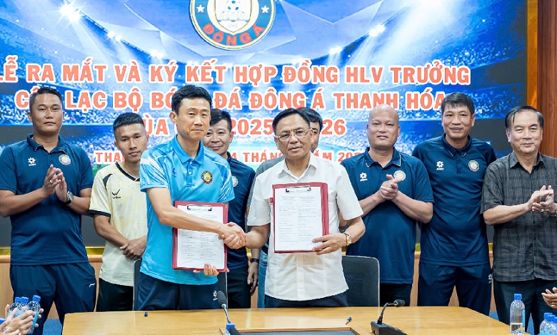 Thanh Hóa ra mắt tân HLV người Hàn Quốc - Ảnh 1