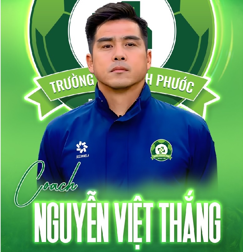 Bình Phước công bố tân HLV Nguyễn Việt Thắng - Ảnh 1
