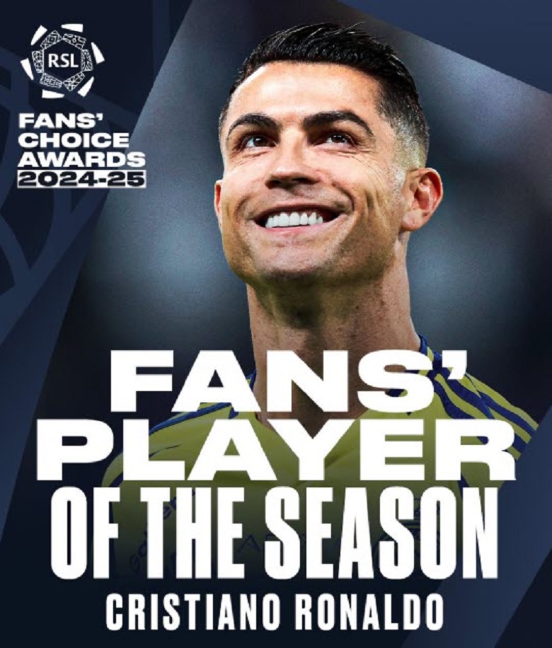 Không danh hiệu tập thể, Ronaldo vẫn một tay ‘càn quét’ lễ trao giải Saudi Pro League - Ảnh 1