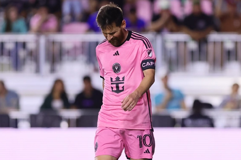 Messi ‘tắt điện’ sau 5 trận liên tiếp lập cú đúp, Inter Miami thua sốc ở MLS - Ảnh 2