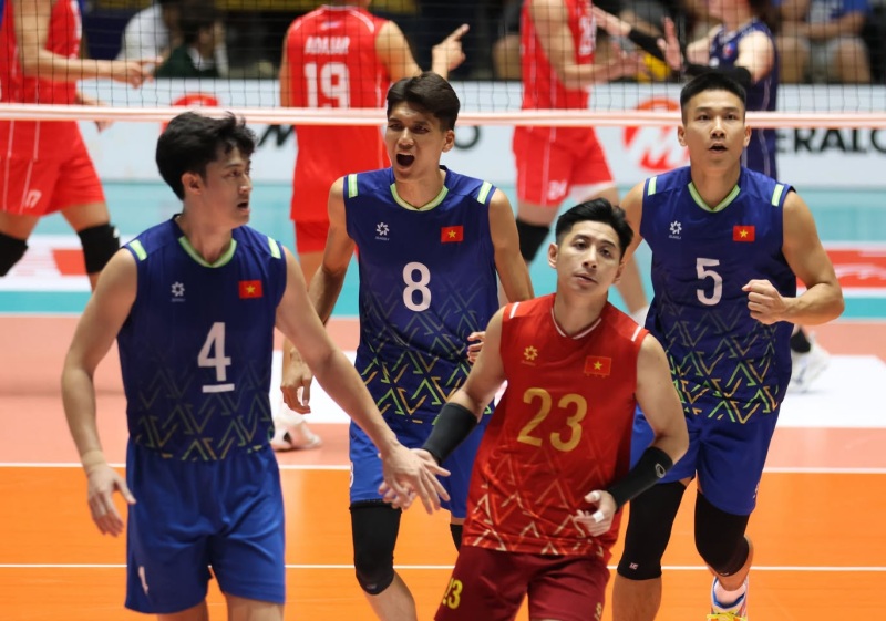 Tuyển bóng chuyền nam Việt Nam tiếp tục khiến Thái Lan thua đau ở SEA V.League 2025 - Ảnh 1