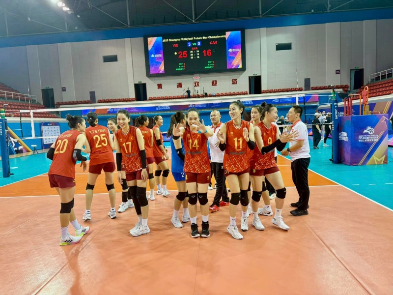 Tuyển bóng chuyền nữ Việt Nam thua tiếc nuối trận bán kết giải giao hữu ở Trung Quốc - Ảnh 1