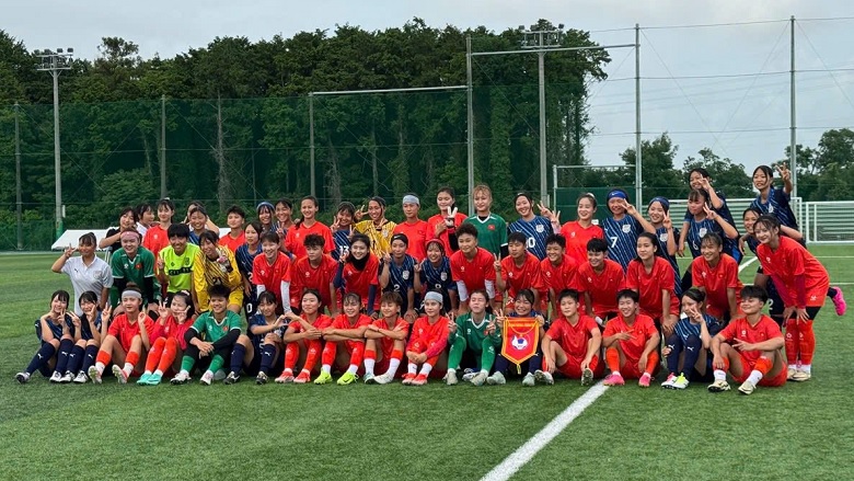 U20 nữ Việt Nam thắng trận đầu tiên trên đất Nhật Bản - Ảnh 2