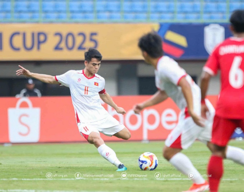 U23 Việt Nam thắng Lào, HLV Kim Sang Sik nhắc tới viễn cảnh gặp Indonesia - Ảnh 1