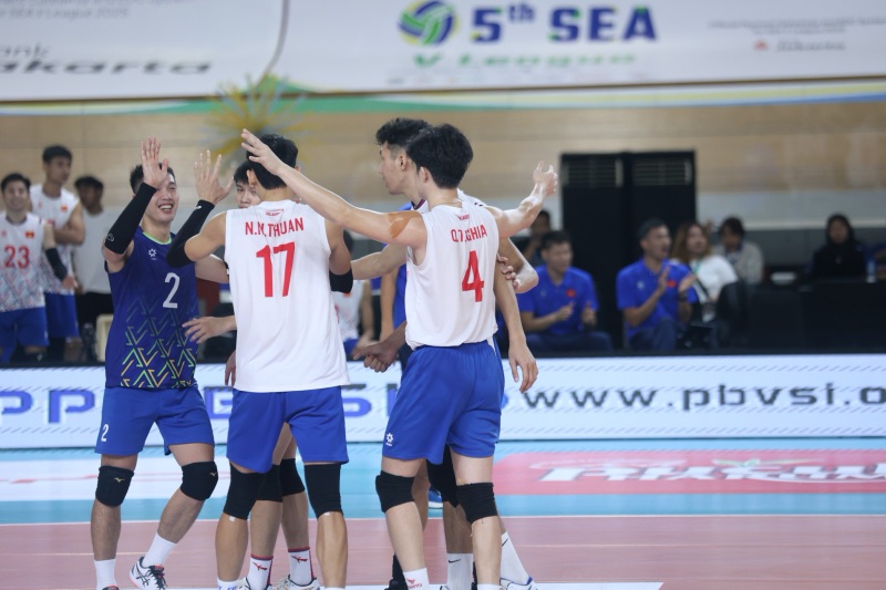 Kết quả bóng chuyền nam SEA V.League 2025 hôm nay 20/7 - Ảnh 1