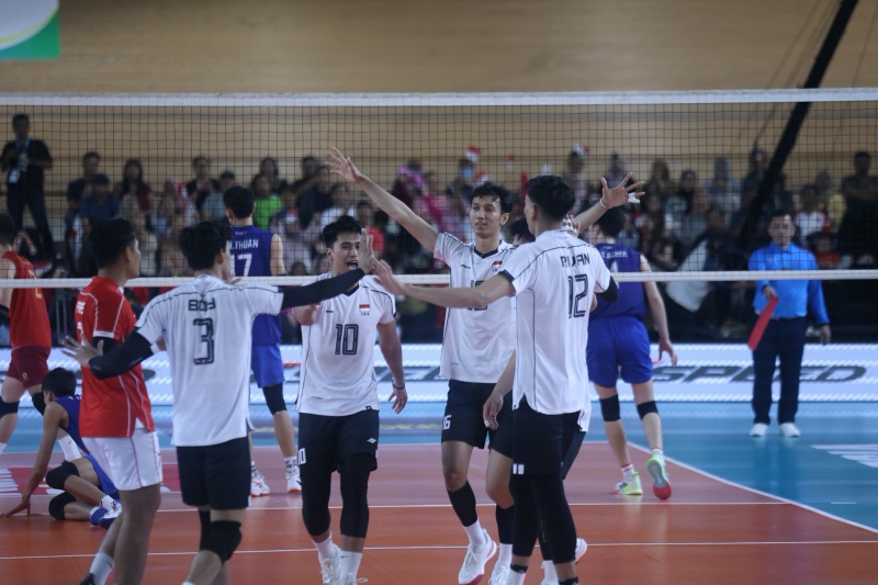 Tuyển bóng chuyền nam Indonesia vô địch SEA V.League 2025, Việt Nam nhận HCB - Ảnh 1