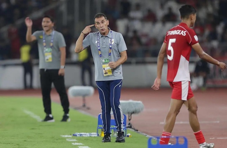 HLV U23 Indonesia thừa nhận các tiền đạo dứt điểm kém dù đội nhà vào bán kết - Ảnh 2