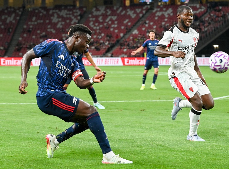 Saka ghi bàn, Arsenal thắng nhẹ nhàng tại Singapore - Ảnh 3
