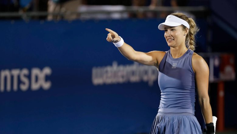 Raducanu thua chóng vánh Kalinskaya ở bán kết Washington Open - Ảnh 3