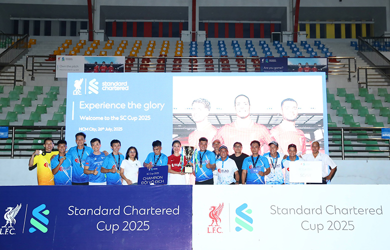 Scavi lên ngôi vô địch Giải bóng đá Cúp Standard Chartered 2025 - Ảnh 2