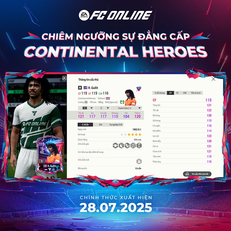 FC ONLINE: Messi chính thức vượt mặt CR7 trong mùa thẻ mới Continental Heroes - Ảnh 4