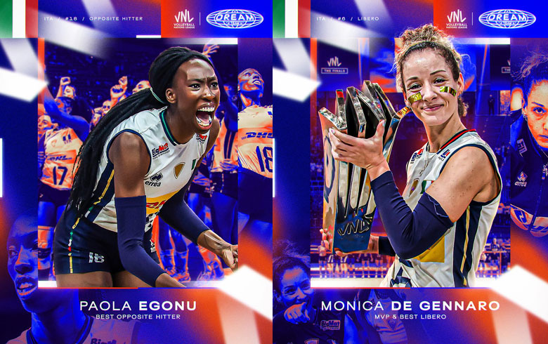 Libero bất ngờ vượt mặt 'quái vật bóng chuyền' để ẵm danh hiệu MVP Volleyball Nations League 2025 - Ảnh 1